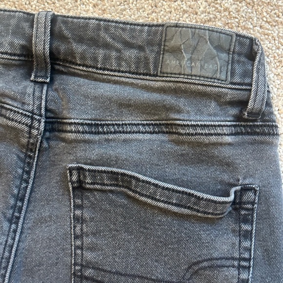 American Eagle Jeans. Black Distressed - Picture 2 of 5